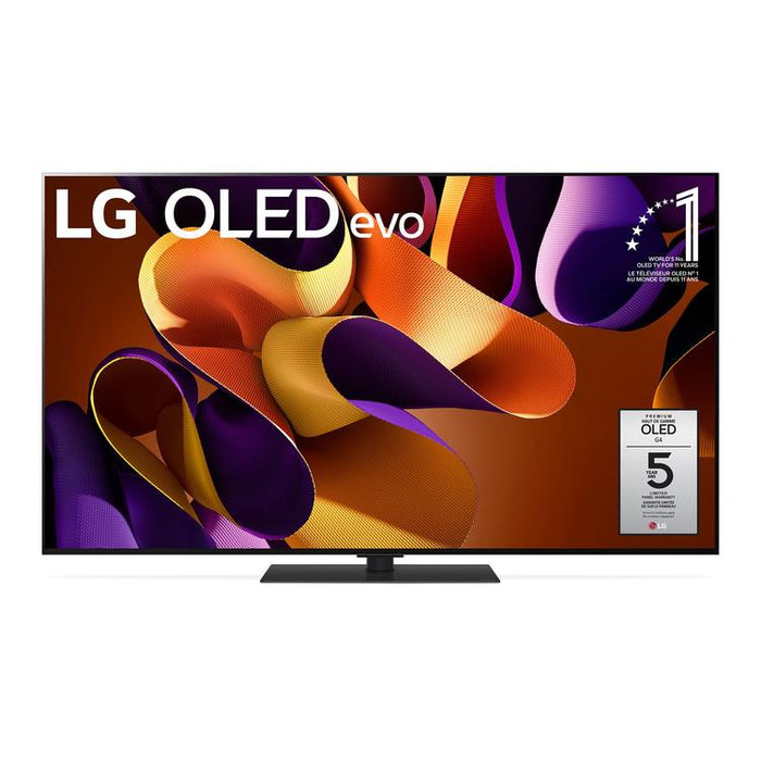 LG OLED55G4SUB | Téléviseur 55" 4K OLED - 120Hz - Série G4 - Processeur IA a11 4K - Noir-Sonxplus St-Sauveur