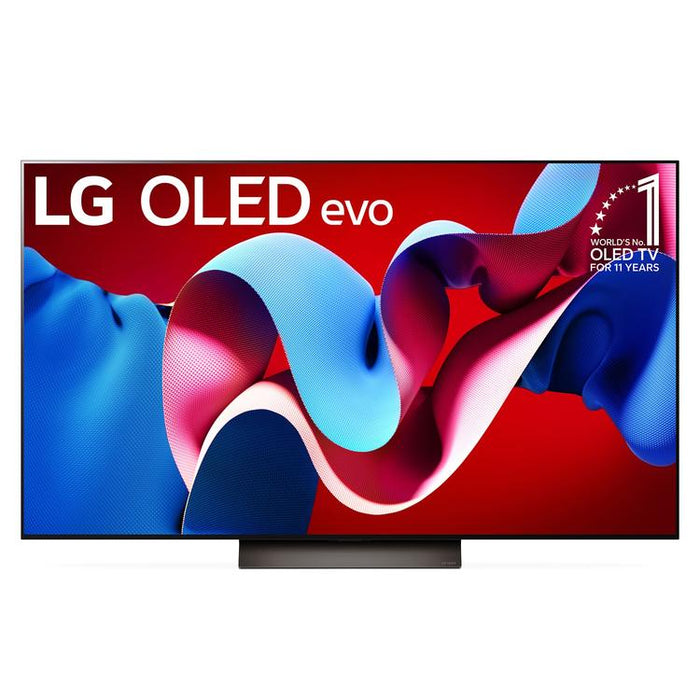 LG OLED55C4PUA | Téléviseur 55" 4K OLED - 120Hz - Série C4 - Processeur IA a9 Gen7 4K - Noir-Sonxplus St-Sauveur