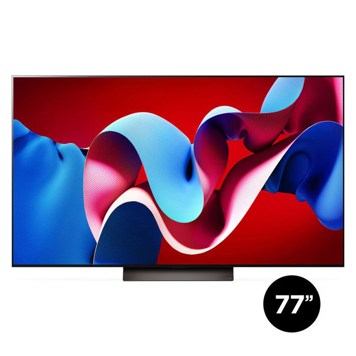 LG OLED77C4PUA | Téléviseur 77" 4K OLED - 120Hz - Série C4 - Processeur IA a9 Gen7 4K - Noir-Sonxplus St-Sauveur