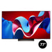 LG OLED77C4PUA | Téléviseur 77" 4K OLED - 120Hz - Série C4 - Processeur IA a9 Gen7 4K - Noir-Sonxplus St-Sauveur