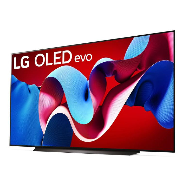 LG OLED83C4PUA | Téléviseur 83" 4K OLED - 120Hz - Série C4 - Processeur IA a9 Gen7 4K - Noir-Sonxplus St-Sauveur