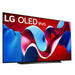 LG OLED83C4PUA | Téléviseur 83" 4K OLED - 120Hz - Série C4 - Processeur IA a9 Gen7 4K - Noir-Sonxplus St-Sauveur