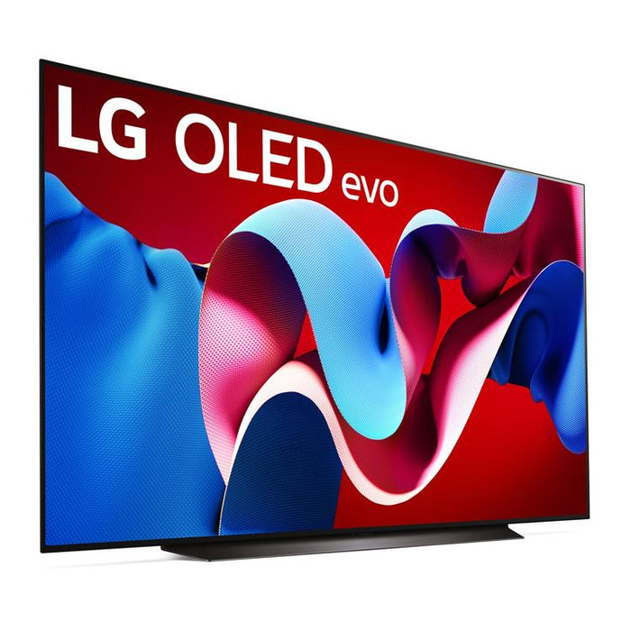 LG OLED83C4PUA | Téléviseur 83" 4K OLED - 120Hz - Série C4 - Processeur IA a9 Gen7 4K - Noir-Sonxplus St-Sauveur