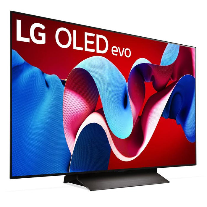 LG OLED48C4PUA | Téléviseur 48" 4K OLED - 120Hz - Série C4 - Processeur IA a9 Gen7 4K - Noir-Sonxplus St-Sauveur