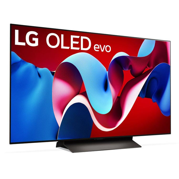 LG OLED48C4PUA | Téléviseur 48" 4K OLED - 120Hz - Série C4 - Processeur IA a9 Gen7 4K - Noir-Sonxplus St-Sauveur