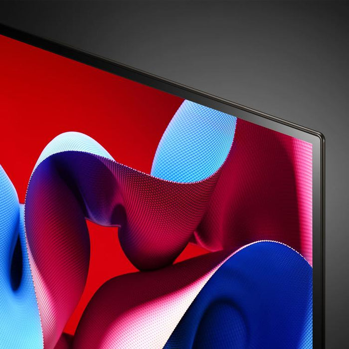 LG OLED48C4PUA | Téléviseur 48" 4K OLED - 120Hz - Série C4 - Processeur IA a9 Gen7 4K - Noir-Sonxplus St-Sauveur