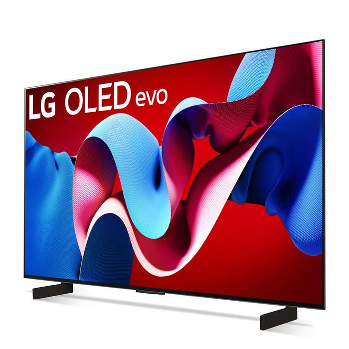 LG OLED42C4PUA | Téléviseur 42" 4K OLED - 120Hz - Série C4 - Processeur IA a9 4K - Noir-Sonxplus St-Sauveur