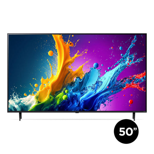 LG 50QNED80TUC | Téléviseur 50" QNED 4K - UHD 4K - Série QNED80 - 60Hz - Processeur IA a5 4K Gen7 - Noir-Sonxplus St-Sauveur