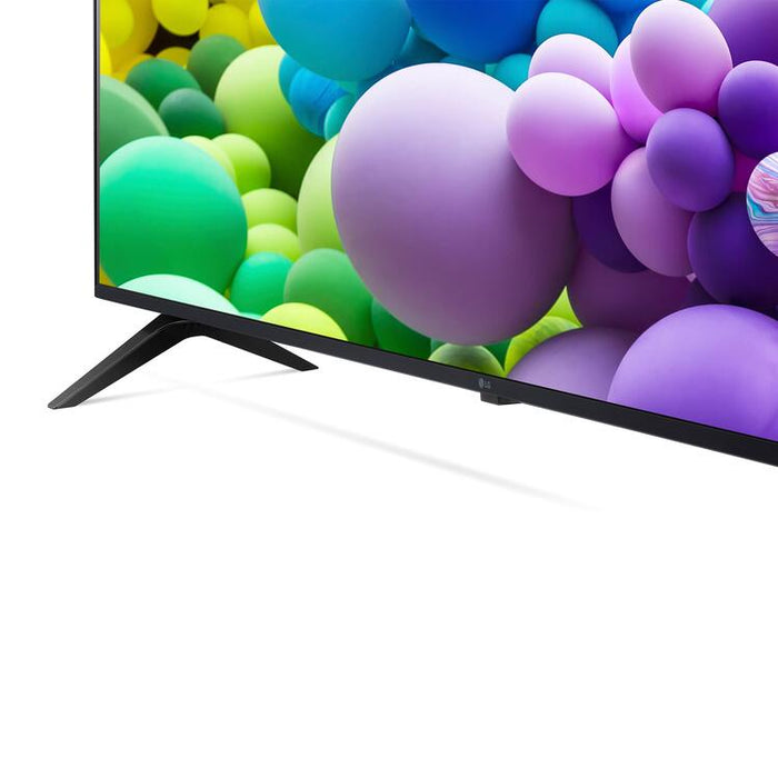 LG 50UT7570PUB | Téléviseur 50" - 4K Ultra HD - DEL - Série UT7570 - HDR - Smart WebOS - 60 Hz natif - Processeur IA a5 Gen7 4K - Noir-Sonxplus St-Sauveur