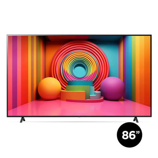 LG 86UT7590PUA | Téléviseur 86" - 4K Ultra HD - DEL - Série UT7590 - HDR - Smart WebOS - 60 Hz natif - Processeur IA a5 Gen7 4K - Noir-Sonxplus St-Sauveur