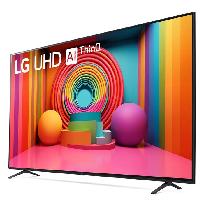 LG 86UT7590PUA | Téléviseur 86" - 4K Ultra HD - DEL - Série UT7590 - HDR - Smart WebOS - 60 Hz natif - Processeur IA a5 Gen7 4K - Noir-Sonxplus St-Sauveur