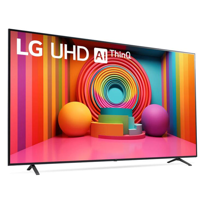 LG 86UT7590PUA | Téléviseur 86" - 4K Ultra HD - DEL - Série UT7590 - HDR - Smart WebOS - 60 Hz natif - Processeur IA a5 Gen7 4K - Noir-Sonxplus St-Sauveur