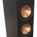 Klipsch RP8000FWII | Haut-parleurs sur pied à 2 voies - Double Caissons de graves de 8" - Noyer - Paire-Sonxplus St-Sauveur