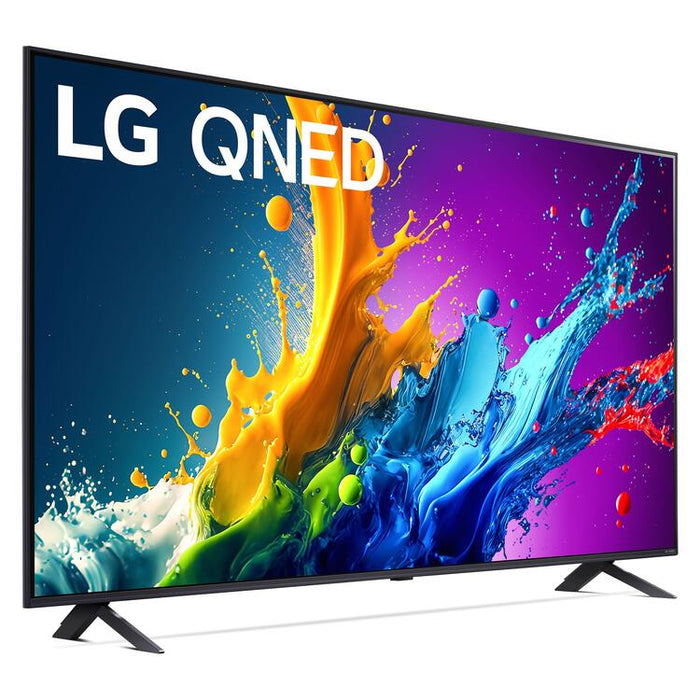 LG 43QNED80TUC | Téléviseur 43" QNED 4K - UHD 4K - Série QNED80 - 60Hz - Processeur IA a5 4K Gen7 - Noir-Sonxplus St-Sauveur