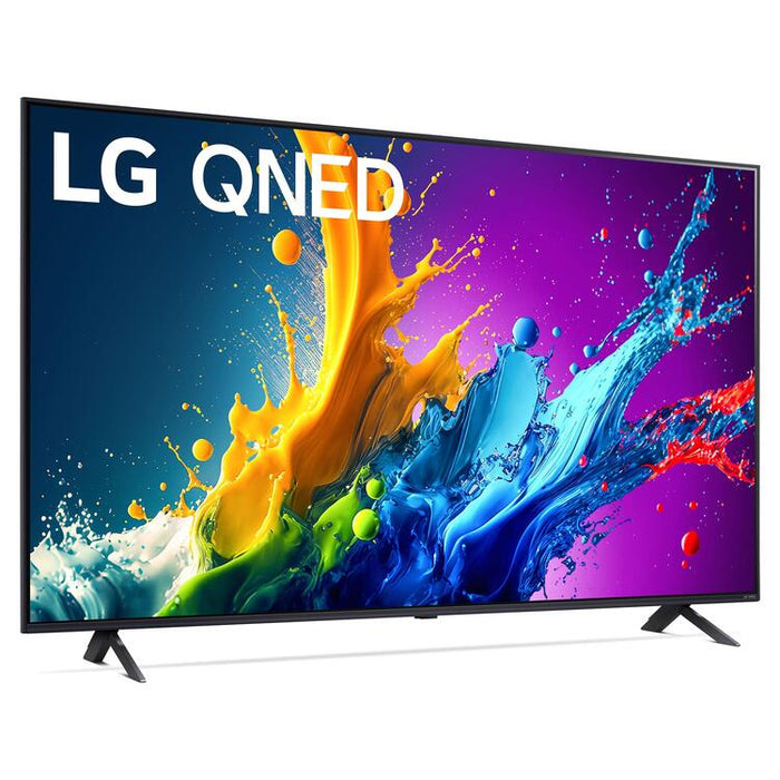 LG 43QNED80TUC | Téléviseur 43" QNED 4K - UHD 4K - Série QNED80 - 60Hz - Processeur IA a5 4K Gen7 - Noir-Sonxplus St-Sauveur