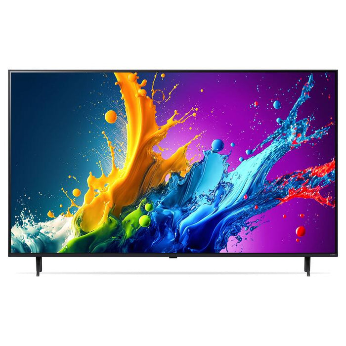 LG 43QNED80TUC | Téléviseur 43" QNED 4K - UHD 4K - Série QNED80 - 60Hz - Processeur IA a5 4K Gen7 - Noir-Sonxplus St-Sauveur