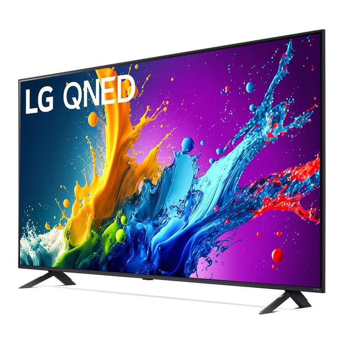 LG 55QNED80TUC | Téléviseur 55" QNED 4K - UHD 4K - Série QNED80 - 60Hz - Processeur IA a5 4K Gen7 - Noir-Sonxplus St-Sauveur