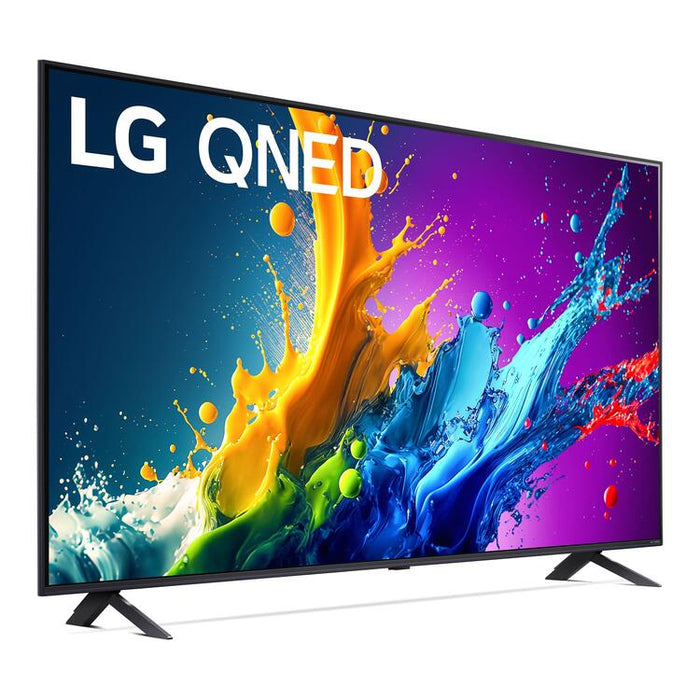 LG 55QNED80TUC | Téléviseur 55" QNED 4K - UHD 4K - Série QNED80 - 60Hz - Processeur IA a5 4K Gen7 - Noir-Sonxplus St-Sauveur