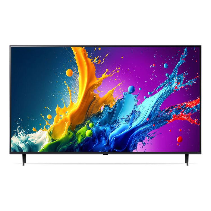 LG 55QNED80TUC | Téléviseur 55" QNED 4K - UHD 4K - Série QNED80 - 60Hz - Processeur IA a5 4K Gen7 - Noir-Sonxplus St-Sauveur