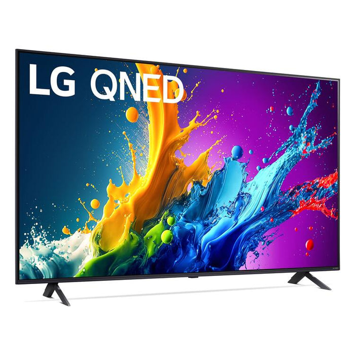 LG 86QNED80TUC.ACC | Téléviseur 86" QNED 4K - UHD 4K - Série QNED80 - 60Hz - Processeur IA a5 4K Gen7 - Noir-Sonxplus St-Sauveur