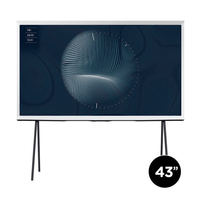 Samsung QN43LS01DAFXZC | The Serif 43" - QLED - 4k Ultra HD - 60 Hz - Série LS01D - Blanc-Sonxplus St-Sauveur