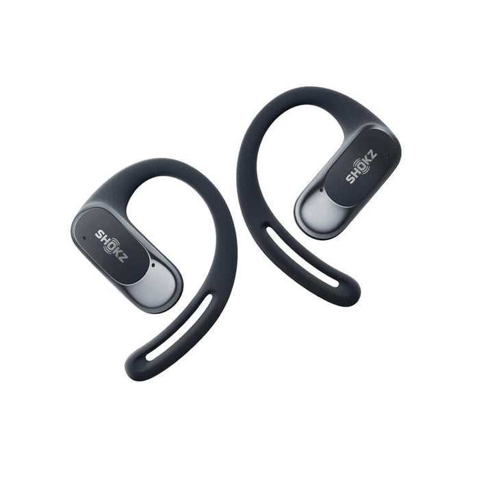 SHOKZ OpenFit Air | Écouteurs conduction osseuse - Jusqu'à 28 heures d'écoute - Bluetooth - Noir-Sonxplus St-Sauveur