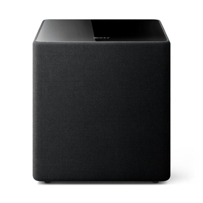 KEF KUBE 12 MIE | Caisson de graves - 12po - 300 Watts de classe D - Noir-Sonxplus St-Sauveur