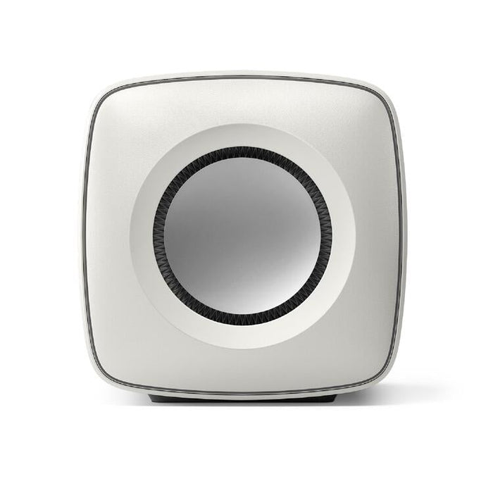 KEF KC92 | Caisson de graves 2x9" - 1000W RMS - Music Integrity Engine - Blanc-Sonxplus St-Sauveur