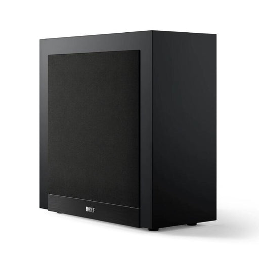 KEF T2 | Caissons de graves - Extra-plat - Amplificateur classe D - Noir-Sonxplus St-Sauveur