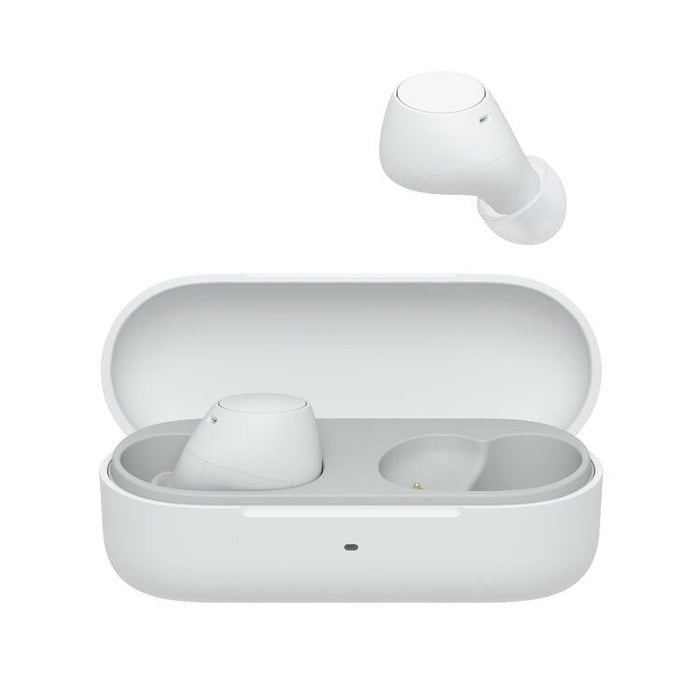 Sony WF-C510 | Écouteurs intra-auriculaires - 100% Sans fil - Bluetooth - Microphone - Jusqu'à 22 heures d'autonomie - IPX4 - Blanc-Sonxplus St-Sauveur