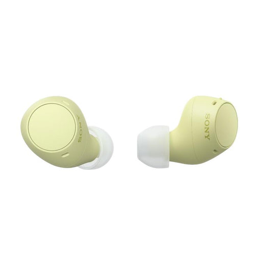 Sony WF-C510 | Écouteurs intra-auriculaires - 100% Sans fil - Bluetooth - Microphone - Jusqu'à 22 heures d'autonomie - IPX4 - Jaune-Sonxplus St-Sauveur