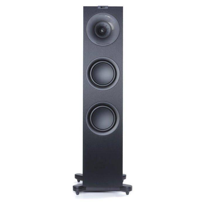 KEF Q7 Meta | Haut-parleurs de plancher - Conception bass-reflex à 3 voies - Noir - Unité-Sonxplus St-Sauveur