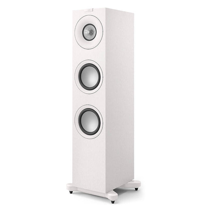 KEF Q7 Meta | Haut-parleurs de plancher - Conception bass-reflex à 3 voies - Blanc - Unité-Sonxplus St-Sauveur