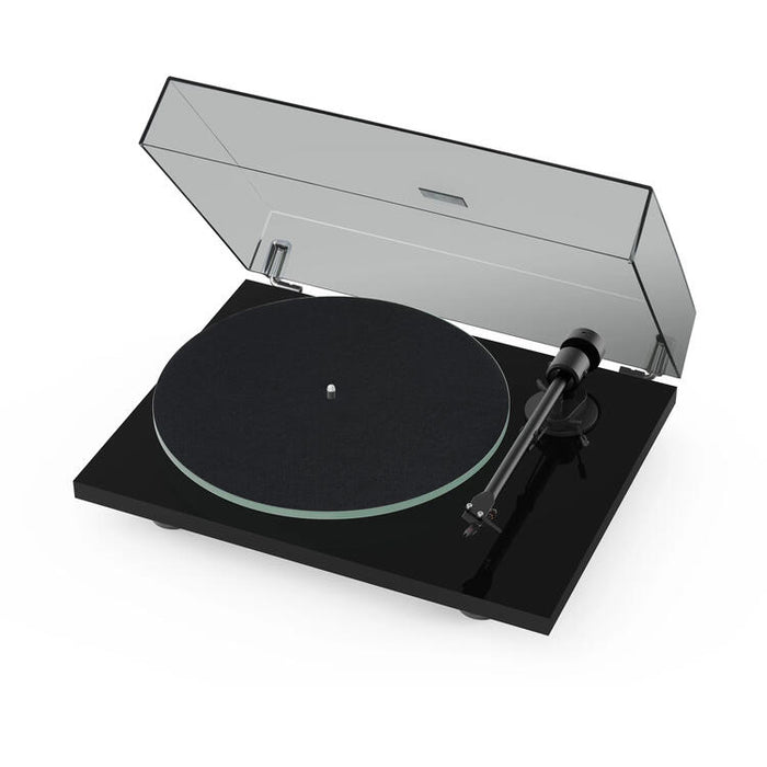 Pro-Ject T1 EVO | Table tournante - Cartouche (OM10) - Noir Piano-Sonxplus St-Sauveur