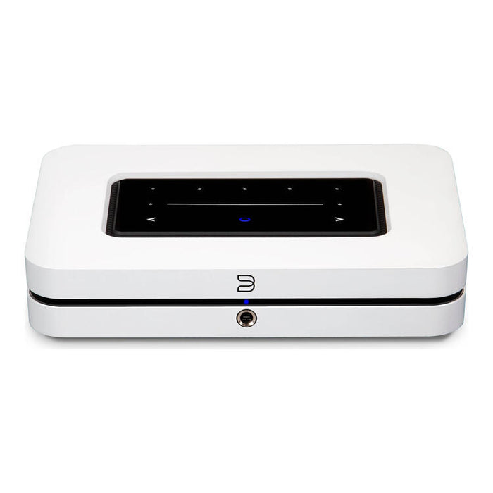 Bluesound NODE 132 | Diffuseur de musique Hi-Res sans fil multi-pièces - HDMI eARC - Bluetooth - Blanc-Sonxplus St-Sauveur