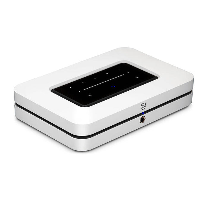 Bluesound NODE 132 | Diffuseur de musique Hi-Res sans fil multi-pièces - HDMI eARC - Bluetooth - Blanc-Sonxplus St-Sauveur