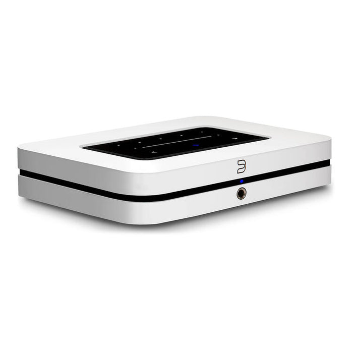 Bluesound NODE 132 | Diffuseur de musique Hi-Res sans fil multi-pièces - HDMI eARC - Bluetooth - Blanc-Sonxplus St-Sauveur