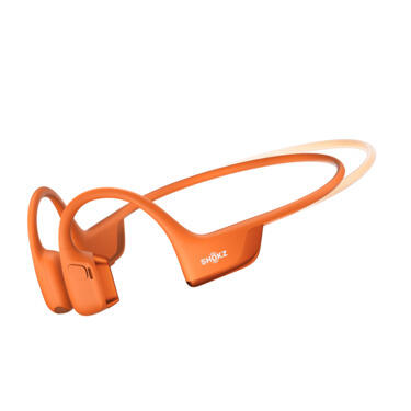 SHOKZ OpenRun Pro 2 Mini | Écouteurs à conduction osseuse - Sport - Bluetooth - 12 Heures d'autonomie - Orange-Sonxplus St-Sauveur