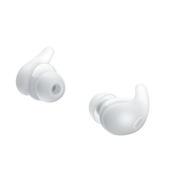 Sony LinkBuds Fit | Écouteurs intra-auriculaires - 100% Sans fil - Bluetooth - Microphone - Suppression active du bruit - Blanc-Sonxplus St-Sauveur