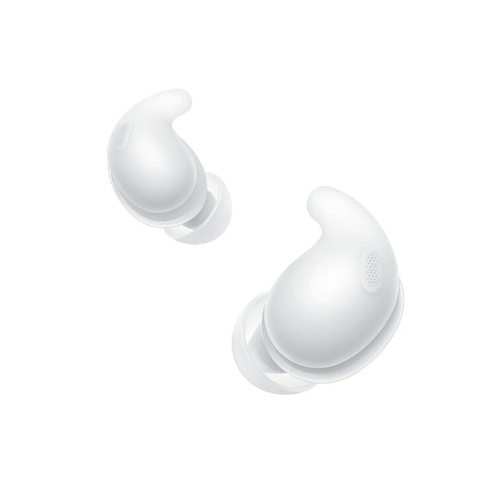 Sony LinkBuds Fit | Écouteurs intra-auriculaires - 100% Sans fil - Bluetooth - Microphone - Suppression active du bruit - Blanc-Sonxplus St-Sauveur