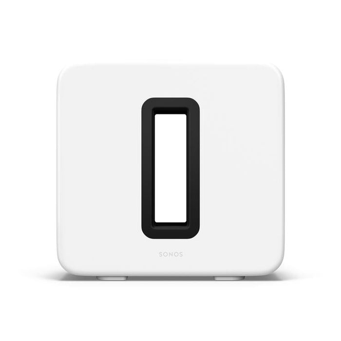 Sonos Sub Gen 4 | Caisson de graves - Sans fil - Wi-Fi - Blanc-Sonxplus St-Sauveur