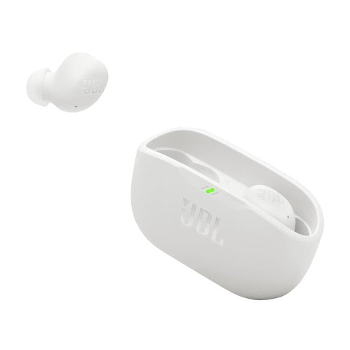 JBL Vibe Buds 2 | Écouteurs intra-auriculaires - Sans fil - Bluetooth - Technologie Smart Ambient - Blanc-Sonxplus St-Sauveur