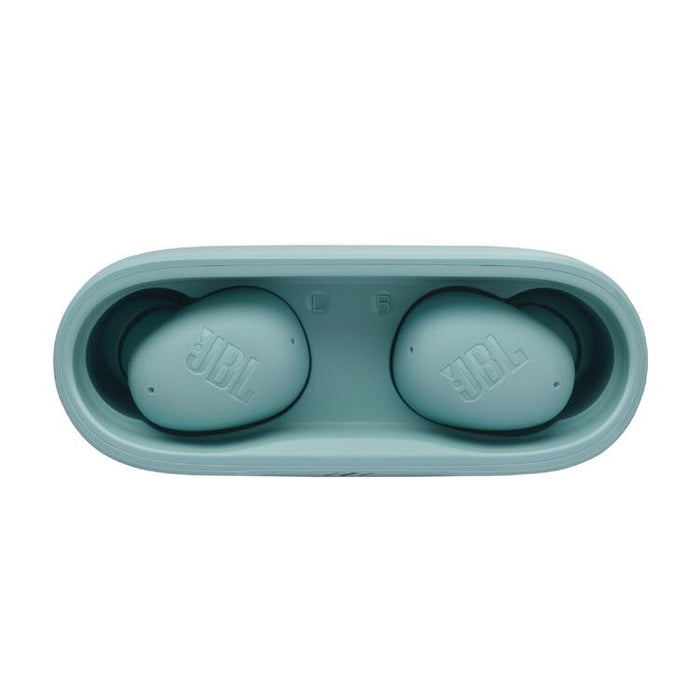 JBL Vibe Buds 2 | Écouteurs intra-auriculaires - Sans fil - Bluetooth - Technologie Smart Ambient - Bleu-Sonxplus St-Sauveur