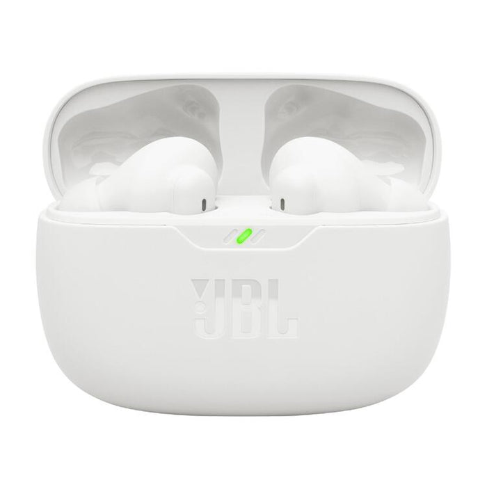 JBL Vibe Beam 2 | Écouteurs intra-auriculaires - Sans fil - Bluetooth - Technologie Smart Ambient - Blanc-Sonxplus St-Sauveur