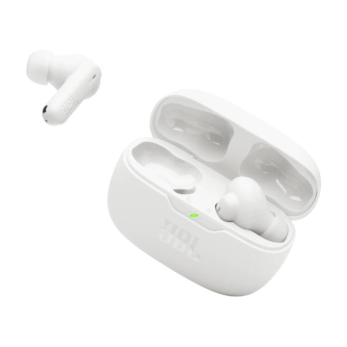 JBL Vibe Beam 2 | Écouteurs intra-auriculaires - Sans fil - Bluetooth - Technologie Smart Ambient - Blanc-Sonxplus St-Sauveur