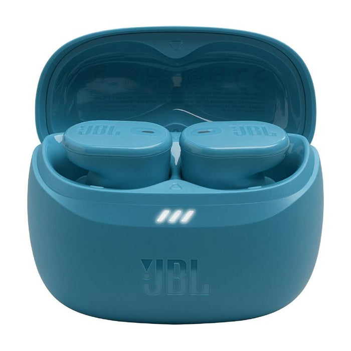 JBL Tune Buds 2 | Écouteurs intra-auriculaires - 100% - Sans fil - Bluetooth - Réduction de bruit - 6 microphones - Turquoise-Sonxplus St-Sauveur