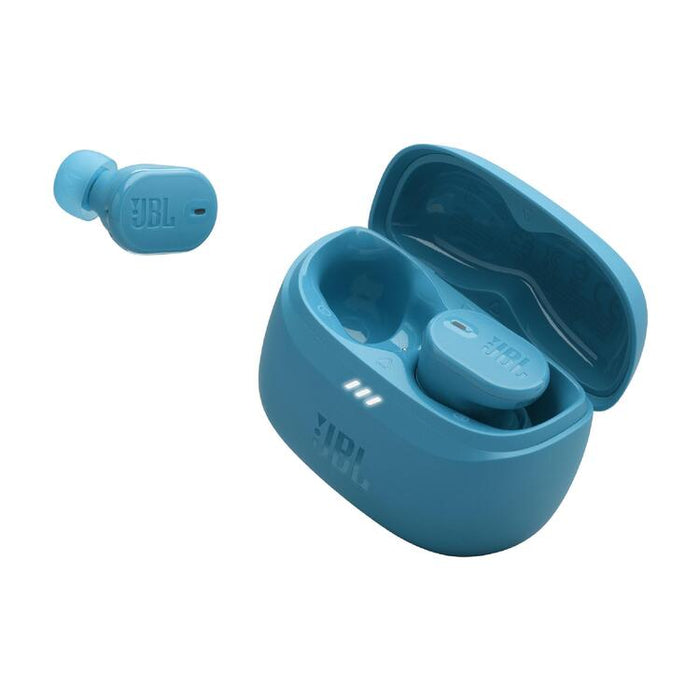 JBL Tune Buds 2 | Écouteurs intra-auriculaires - 100% - Sans fil - Bluetooth - Réduction de bruit - 6 microphones - Turquoise-Sonxplus St-Sauveur