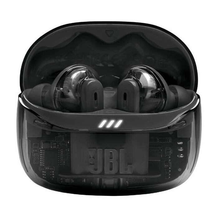 JBL Tune Beam 2 | Écouteurs intra-auriculaires - 100% Sans fil - Bluetooth - Smart Ambient - 6 Microphones - Noir Fantôme-Sonxplus St-Sauveur
