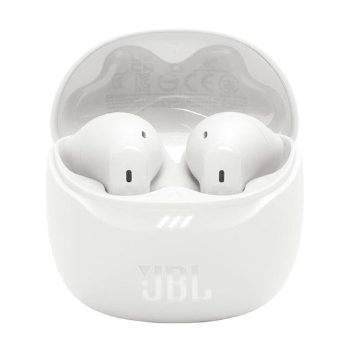 JBL Tune Flex 2 | Écouteurs intra-auriculaires - 100% Sans fil - Bluetooth - Réduction de bruit - 6 Microphones - IP54 - Blanc-Sonxplus St-Sauveur