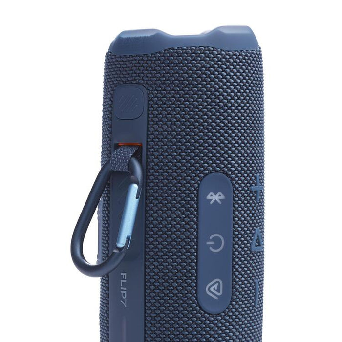 JBL Flip 7 | Haut-parleur portable - Bluetooth - Étanche - Jusqu'à 14 heures d'autonomie - Bleu-Sonxplus St-Sauveur